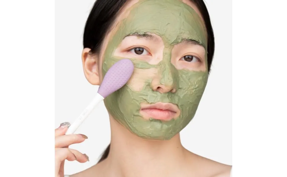 NUSITOU Mud Applicator Clay Brush Facial Scrubber for Face Applier Applicator Tool Cleaning Scrubber Face Scrubber Face Wash Brush Silicone Scrubber Plastic Double Sided - product information 2