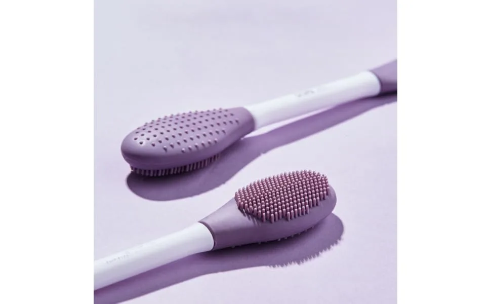 NUSITOU Mud Applicator Clay Brush Facial Scrubber for Face Applier Applicator Tool Cleaning Scrubber Face Scrubber Face Wash Brush Silicone Scrubber Plastic Double Sided - product information 3
