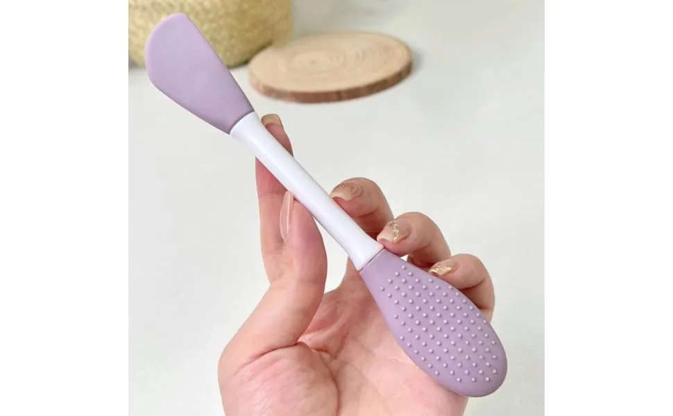 NUSITOU Mud Applicator Clay Brush Facial Scrubber for Face Applier Applicator Tool Cleaning Scrubber Face Scrubber Face Wash Brush Silicone Scrubber Plastic Double Sided - product information 4