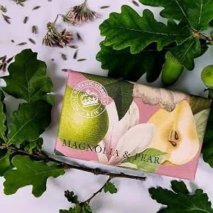 Royal Botanical Gardens Kew Jasmine Peach Luxury Shea Butter Soap 240g - kew soap