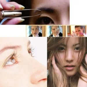 BIUDECO Eyebrow Tweezer LED Light Eyelash Tweezer Eyebrow Hair Removal Tweezer - product information 1