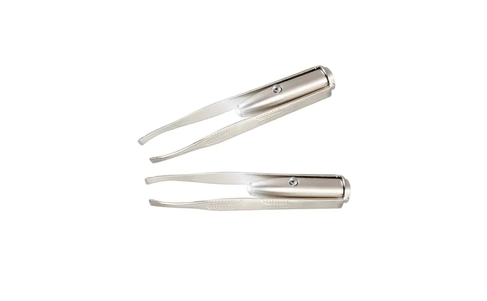 BIUDECO Eyebrow Tweezer LED Light Eyelash Tweezer Eyebrow Hair Removal Tweezer - product information 2