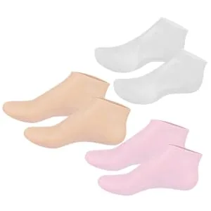 HONMEET Feet Moisturizing Socks 3 Pairs Moisturizing Socks Casual Socks Skin Friendly Sebs Cracked Cracked Foot Moisturizing Socks - product information 4