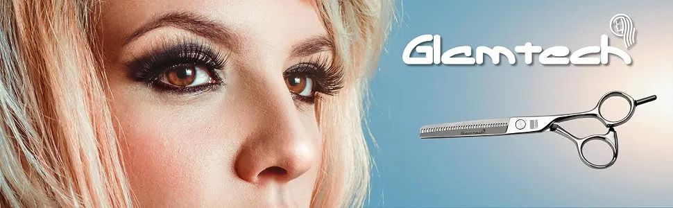 Glamtech Pro Thinner - Professional Hairdresser Scissor - product information 1