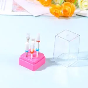 DRESSOOS 1 Set Nail Drill Tool Wood Foot Roller Nail Drill Bits Diamond Tipped Drill Bit Metal Drill Bit Tool Electrical Tools Ceramic Nail Bits Nail Clippers Manicure 3 3 6cm As Shown - product information 1