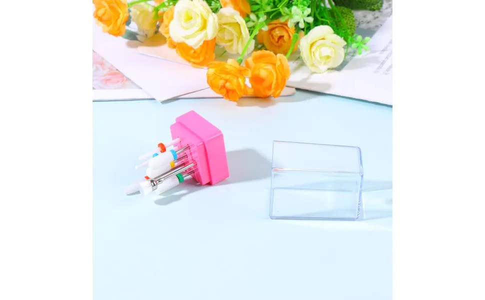 DRESSOOS 1 Set Nail Drill Tool Wood Foot Roller Nail Drill Bits Diamond Tipped Drill Bit Metal Drill Bit Tool Electrical Tools Ceramic Nail Bits Nail Clippers Manicure 3 3 6cm As Shown - product information 6