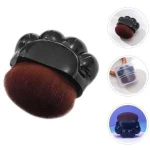 HONMEET Cat Claw Foundation Brush Blush Brush Makeup Brush Paw Powder Foundation Makeup Applicator Brush Foundation Brush for Liquid Makeup Foundation Applicator Brush Powder Puff Plastic - product information 2