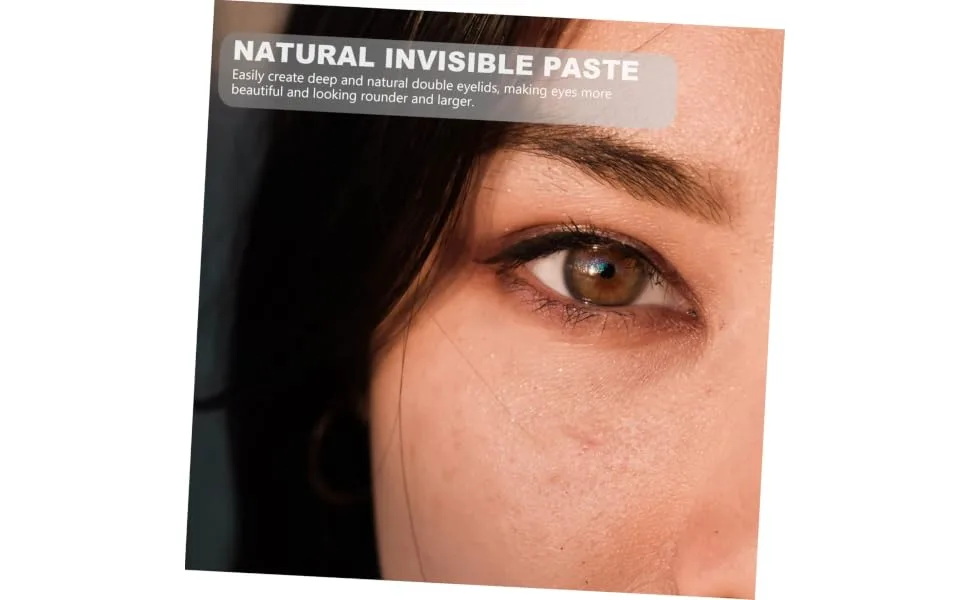Didiseaon Clear Tape 60 Sheets double sided double eyelid sticker eyelid lifting strips Eyelid Makeup Kit Double Eyelid Decal Double Eyelid Cream eyelid strips Tape white make up Eye patch - product information 3