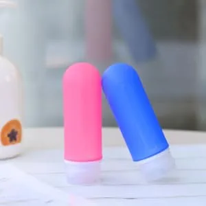 HAPINARY Shampoo Travel Bottle Soft Lip Gloss Yellow Suit Body: Filling Portable Empty Container - product information 3