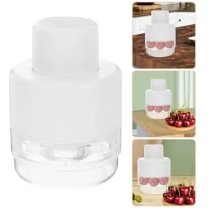 Zerodeko Fruit Corer Reusable Cherry Pitter Household Red Date Corer Fruit Pill Organizer Plastic Cherry Pitter Kitchen Olive Pitter Daily Use Red Date Corer Strawberry Core Remover - product information 2