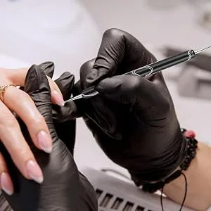 Uitseld Brush Set | Painting Brush | Nail Dotting Drawing Tool Double Ended Nail Brush Pen for Fine Detailing Home Salon Black - Long-Lasting Usage