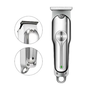 Electric Hair Clipper Stainless Steel Rust Proof Smooth Trimming for Travel Vacation Business Trips 5W - 1413220217811-3