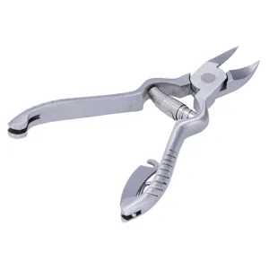 Toe Nail Clippers Stainless Steel Nail Clipper for Thick & Ingrown Toenails Effective Pedicure Cutter with Locking Clasp Family & Professional Use - 1414210017111-2