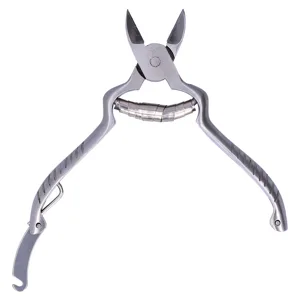 Toe Nail Clippers Stainless Steel Nail Clipper for Thick & Ingrown Toenails Effective Pedicure Cutter with Locking Clasp Family & Professional Use - product information 3