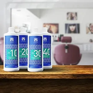 V lquer Oxygenated for Premium Ultra-Creamy Hair Dye 20 Vol (6%) 1000 Milliliters - Valquer