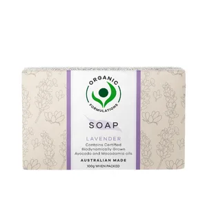 Organic Formulations Mandarin & Vanilla Body Lotion 250mL - Lavender Soap Bar