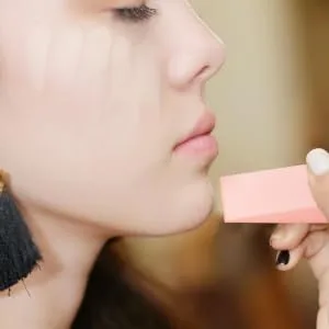 Anneome 2 Sets Triangle Puff Wedge Foundation Sponge Triangle Makeup Sponges Loose Makeup Blending Sponge Makeup Puff Powder Puff Makeup Wedges Cosmetic Hydrophilic Polyurethane Puffs - product information 2