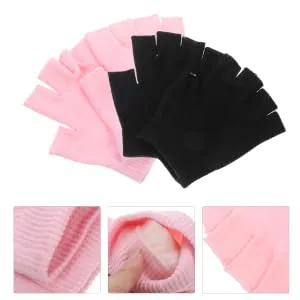 DRESSOOS 2 Pairs Hand Gloves moisturizing Overnight Play Cell Phone moisturizing Gloves for Dry Hand Nursing Cover moisturizing moisturizing Gloves Overnight - product information 1