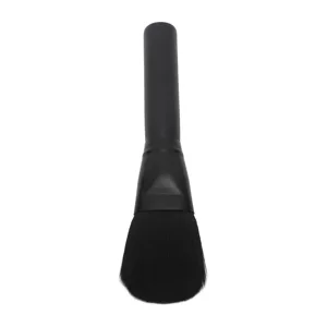 Large Powder Makeup Brush Soft Fluffy Wide Flat Top Blending Brush for Foundation Blush Black - 1410230066511-3
