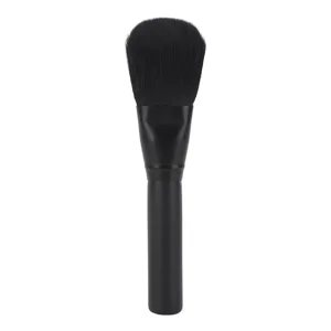 Large Powder Makeup Brush Soft Fluffy Wide Flat Top Blending Brush for Foundation Blush Black - product information 2