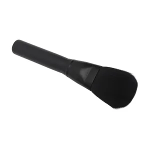 Large Powder Makeup Brush Soft Fluffy Wide Flat Top Blending Brush for Foundation Blush Black - product information 6