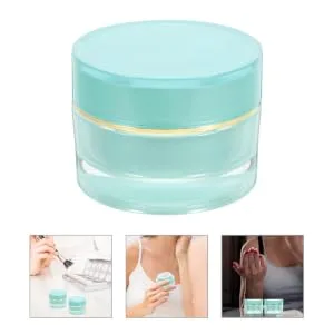 HONMEET Cosmetic Bottle Cream Travel Containers Jars with Lids Containers with Lids Acrylic - product information 2