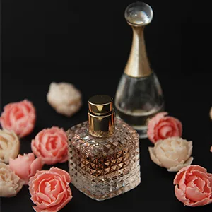 Hyber&Cara Perfume Atomiser Refillable Empty Fragrance Bottle Aftershave Spray Scent Pump for Travel Out-Going 2x5ml + 2x12ml - Perfume Atomiser