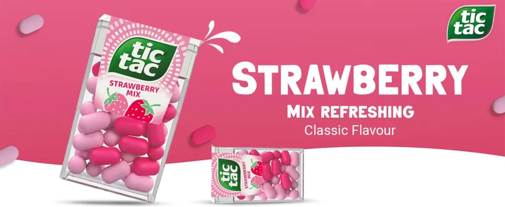 Tic Tac 24 Fresh Mint sweets For Little Moments of Refreshment - Sold By VR Angel - mint