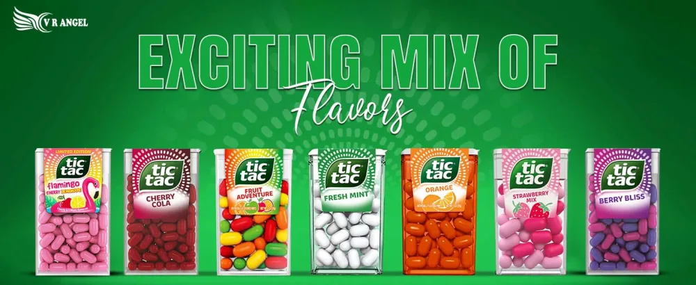 Tic Tac 24 Fresh Mint sweets For Little Moments of Refreshment - Sold By VR Angel - mint sweets