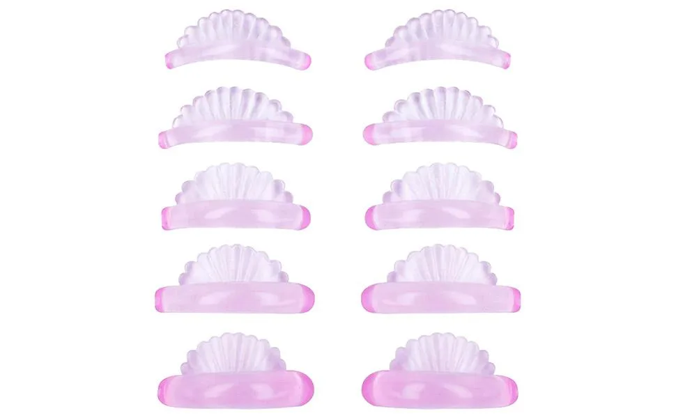 Lash Lift Pads 5 Pair Perm Curls Eyelash Shield Soft Reusable Eyelash Lifting Tools Eyelash Separator Tool Makeup Beauty Tool for Curls Eyelash Lifting - Lash Lift