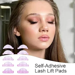 Lash Lift Pads 5 Pair Perm Curls Eyelash Shield Soft Reusable Eyelash Lifting Tools Eyelash Separator Tool Makeup Beauty Tool for Curls Eyelash Lifting - Secure Lash Support