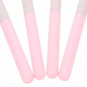 4 Pieces Concealer Brush with Mushroom Puff with Handle Makeup Puff Sponge with Handle Makeup Sponges for Foundation Makeup Concealer Brush Sponge Applicator - product information 3