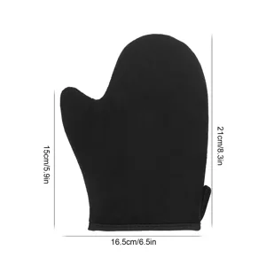 Self Tanning Mitt Self Tanner Mitt Applicator with Thumb Soft Reusable Self Tanner Glove Sunless Tanning Mitt Even Application Body Lotion Tanning Lotion - 1410190007211-2