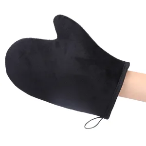 Self Tanning Mitt Self Tanner Mitt Applicator with Thumb Soft Reusable Self Tanner Glove Sunless Tanning Mitt Even Application Body Lotion Tanning Lotion - product information 3