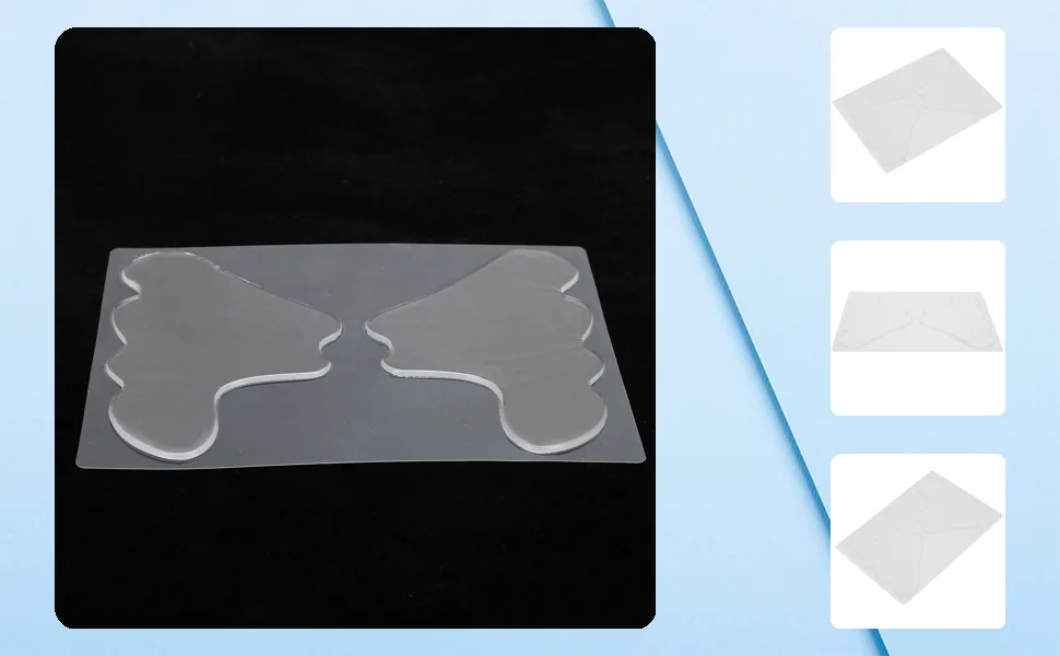 Anti Wrinkle Face Patch Silicone Reusable Self Adhesive Sticker for Chest Eye Neck - 1412210017511-1