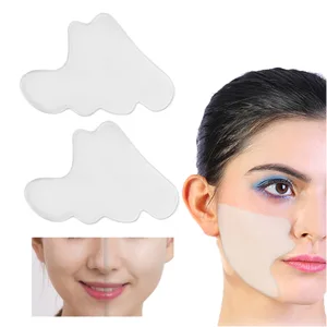 Anti Wrinkle Face Patch Silicone Reusable Self Adhesive Sticker for Chest Eye Neck - 1412210017511-2