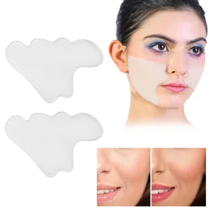 Anti Wrinkle Face Patch Silicone Reusable Self Adhesive Sticker for Chest Eye Neck - 1412210017511-3