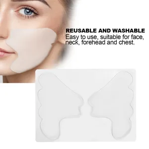 Anti Wrinkle Face Patch Silicone Reusable Self Adhesive Sticker for Chest Eye Neck - product information 6