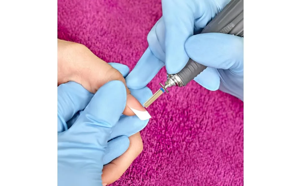 FOYTOKI Nail Drill Bits Cuticle Acrylic Drill Bits Nail Bit Acrylic Nail Drill Bits Drill Bits for Nails Nail Drill Bits for Acrylic Nails Carbide Nail Drill Bits Cylinder Tungsten Steel - product information 5