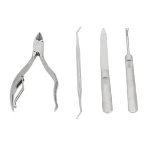 Professional Stainless Steel Nail Clippers Set with Ergonomic Design Durable Construction and Portable Kit Suitable for Manicure At Home - 1414240004411-2
