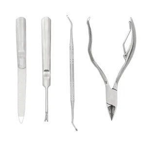 Professional Stainless Steel Nail Clippers Set with Ergonomic Design Durable Construction and Portable Kit Suitable for Manicure At Home - 1414240004411-2