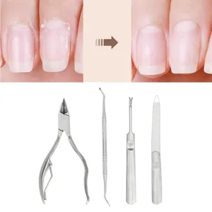 Professional Stainless Steel Nail Clippers Set with Ergonomic Design Durable Construction and Portable Kit Suitable for Manicure At Home - 1414240004411-3