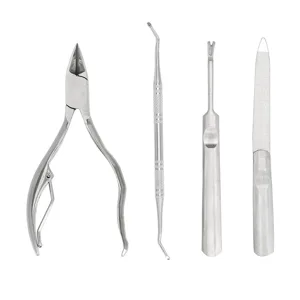 Professional Stainless Steel Nail Clippers Set with Ergonomic Design Durable Construction and Portable Kit Suitable for Manicure At Home - product information 2