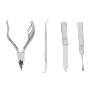 Professional Stainless Steel Nail Clippers Set with Ergonomic Design Durable Construction and Portable Kit Suitable for Manicure At Home - product information 3