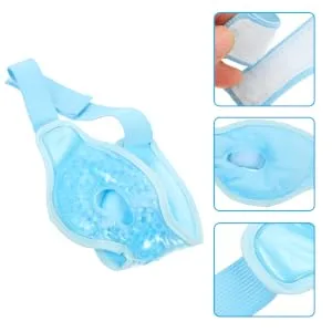 SOESFOUFU Baffle PVC Hot and Cold Compress Sky-blue 28.5x9x1.7cm - product information 3