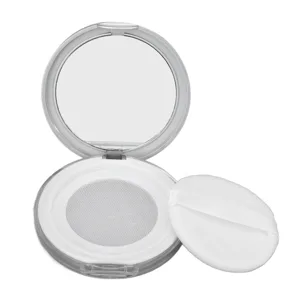 3g Plastic Empty Powder Container Leak Proof Refillable Loose Powder Box for Foundation Compact Powder Travel Soft Puff Loose Powder Compact Container for Insensitive Skin - product information 2
