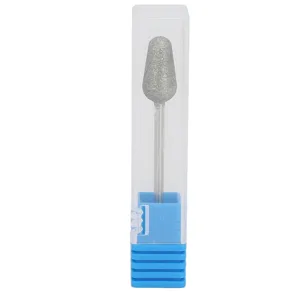 Nail Drill Bits Tapered Barrel Nail Grinding Head Polishing Bits Tungsten Manicure Art Drill Tool with Storage Box - product information 2