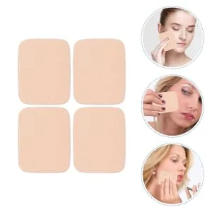 SKISUNO 2 Sets Puff Makeup Applicator Tools Face Powder Puff Beauty Tools Cosmetic Puff Powder Makeup Tools Makeup Wedges Face Puff Triangle Concealer Miss Mix Sponge Product - product information 5