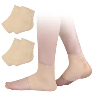 4 Pair Moisturizing Heel Socks for Cracked Dry Rough Heel Treatment Slip Resistant Open Toe Socks - 1411230260711-3