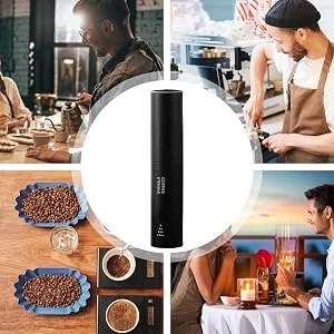 Teksome Coffee Spray Bottle - 10ml Portable Water Atomizer for Coffee Beans | Perfume Atomizer RDT Sprayer Small Spritz Bottle for Absinthe Vermouth Cocktails Black - Rdt Spray Bottle